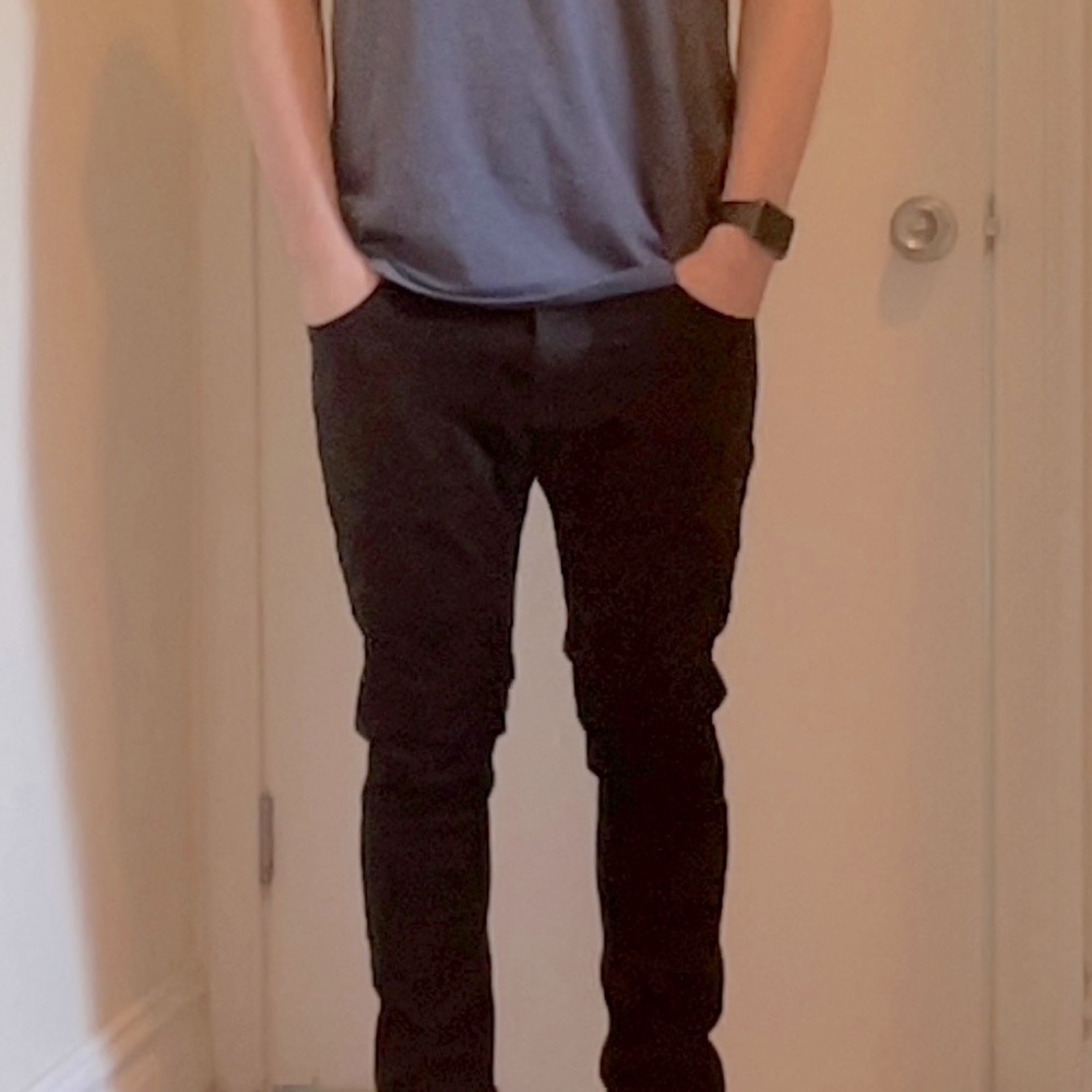 Nudie Jeans, Lean Dean, 30x30, Everblack